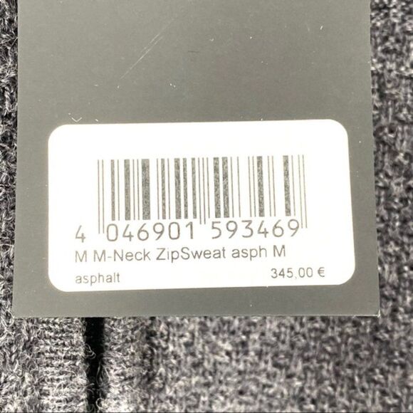 Porsche Design Men's Merino Wool Mock Neck Half Zip Sweater - M - Picture 8 of 10